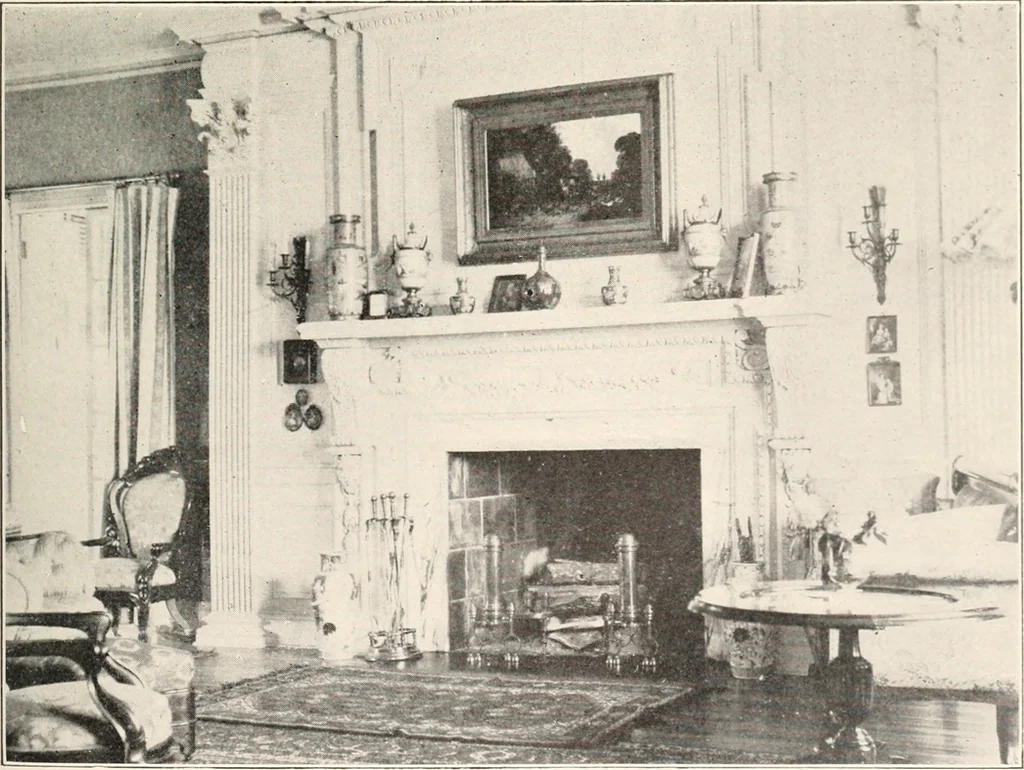 An illustration from American renaissance; a review of domestic architecture, 1904, leaf 66