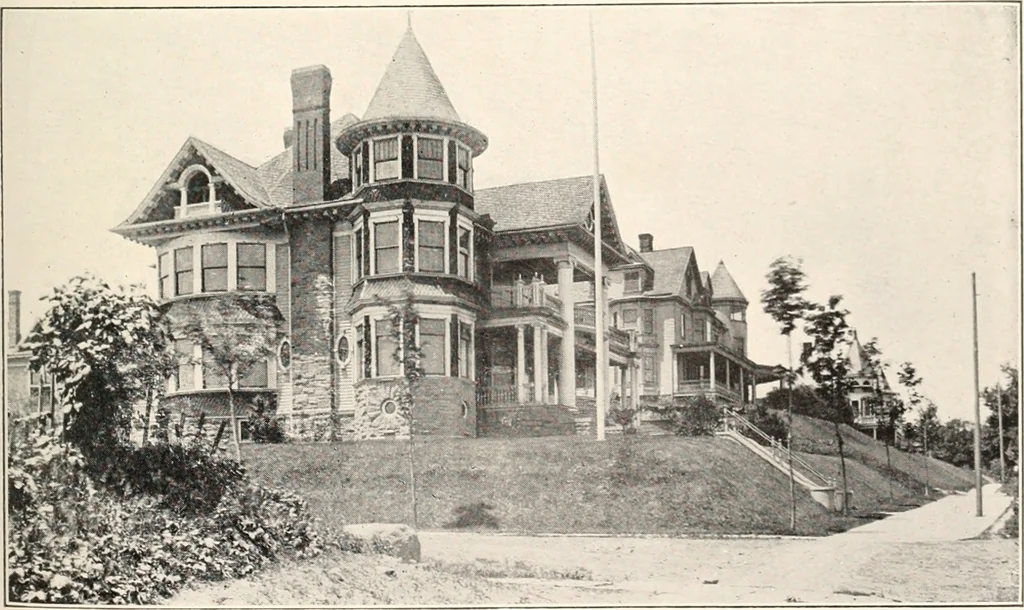 An illustration from American renaissance; a review of domestic architecture, 1904, leaf 68