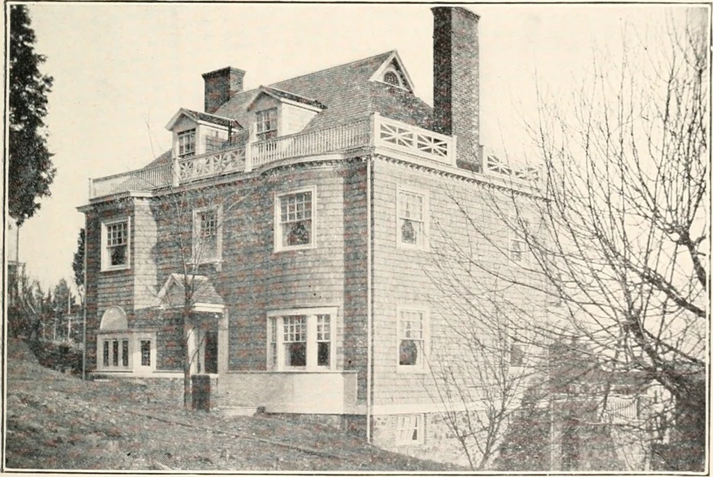 An illustration from American renaissance; a review of domestic architecture, 1904, leaf 88