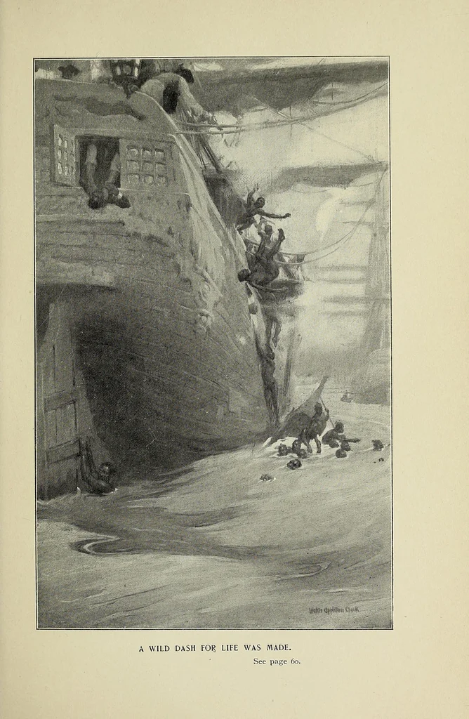 An illustration from The American slave-trade : an account of its origin, growth and suppression, 1900, leaf 97