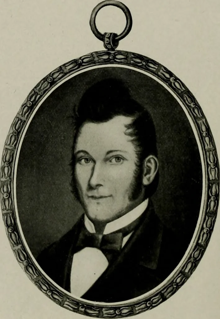 An illustration from Americans of gentle birth and their ancestors : a genealogical encyclopedia ... embracing many authenticated lineages and biographical sketches of the founders of the colonies and their descendants found in all parts of the United States, 1903, leaf 163