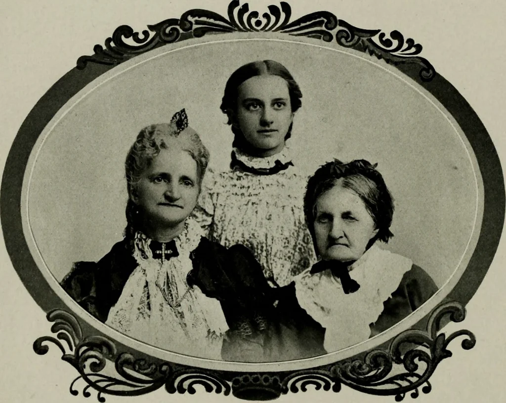 An illustration from Americans of gentle birth and their ancestors : a genealogical encyclopedia ... embracing many authenticated lineages and biographical sketches of the founders of the colonies and their descendants found in all parts of the United States, 1903, leaf 177