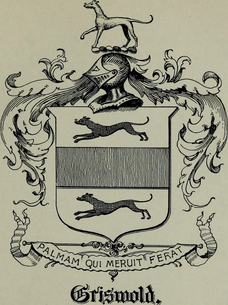 An illustration from Americans of gentle birth and their ancestors : a genealogical encyclopedia ... embracing many authenticated lineages and biographical sketches of the founders of the colonies and their descendants found in all parts of the United States, 1903, leaf 190