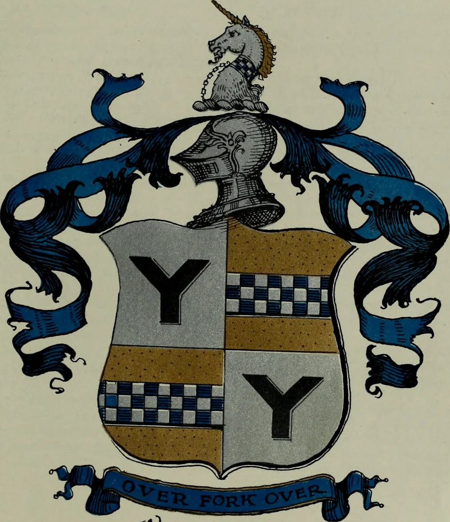 An illustration from Americans of gentle birth and their ancestors : a genealogical encyclopedia ... embracing many authenticated lineages and biographical sketches of the founders of the colonies and their descendants found in all parts of the United States, 1903, leaf 270