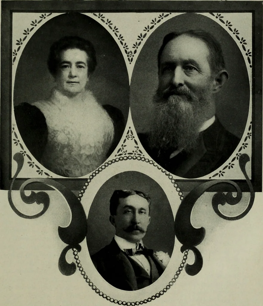 An illustration from Americans of gentle birth and their ancestors : a genealogical encyclopedia ... embracing many authenticated lineages and biographical sketches of the founders of the colonies and their descendants found in all parts of the United States, 1903, leaf 282