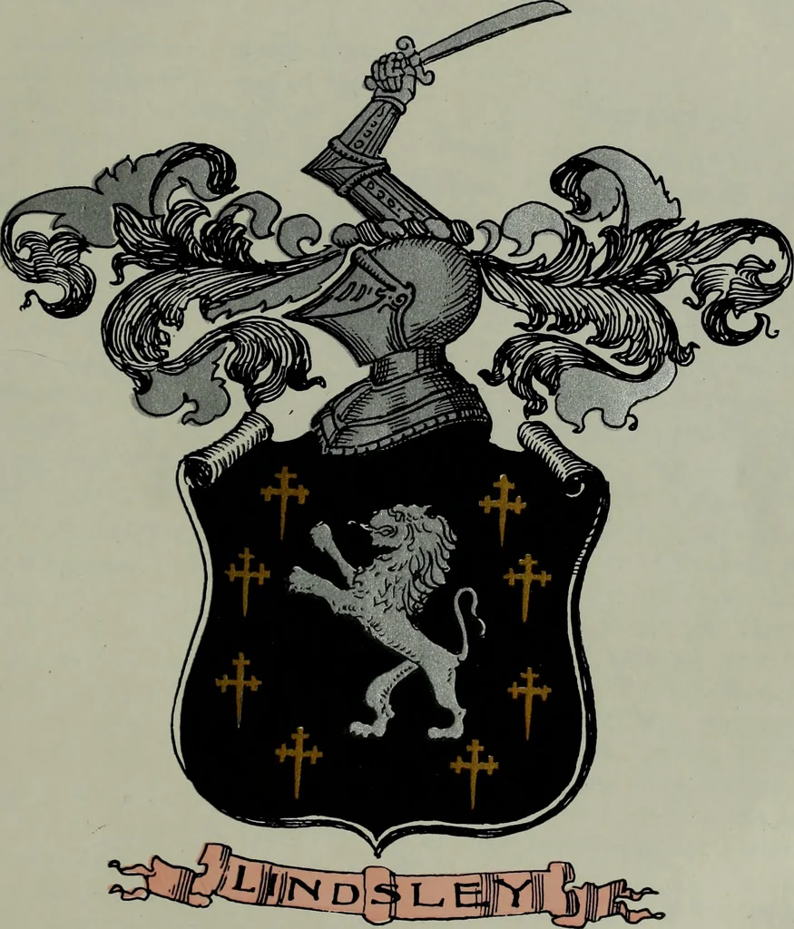 An illustration from Americans of gentle birth and their ancestors : a genealogical encyclopedia ... embracing many authenticated lineages and biographical sketches of the founders of the colonies and their descendants found in all parts of the United States, 1903, leaf 308