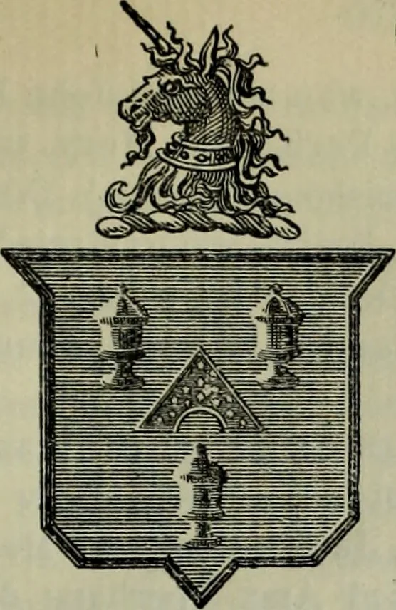 An illustration from Americans of gentle birth and their ancestors : a genealogical encyclopedia ... embracing many authenticated lineages and biographical sketches of the founders of the colonies and their descendants found in all parts of the United States, 1903, leaf 358