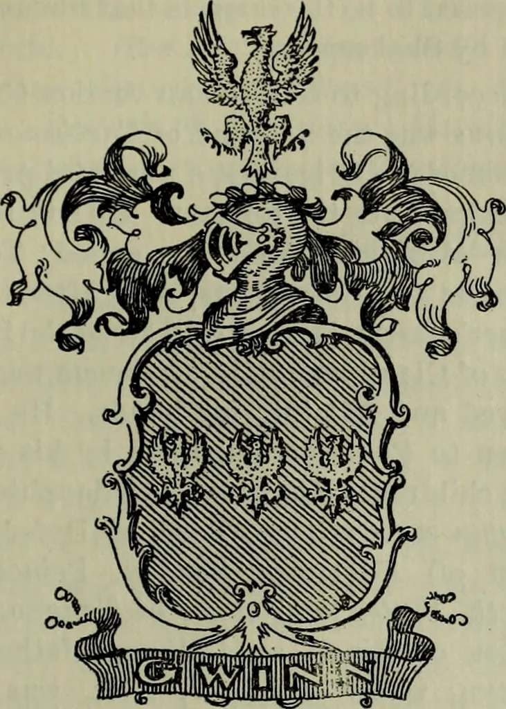 An illustration from Americans of gentle birth and their ancestors : a genealogical encyclopedia ... embracing many authenticated lineages and biographical sketches of the founders of the colonies and their descendants found in all parts of the United States, 1903, leaf 404