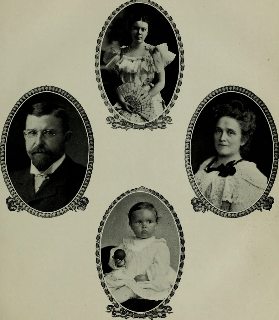 An illustration from Americans of gentle birth and their ancestors : a genealogical encyclopedia ... embracing many authenticated lineages and biographical sketches of the founders of the colonies and their descendants found in all parts of the United States, 1903, leaf 52