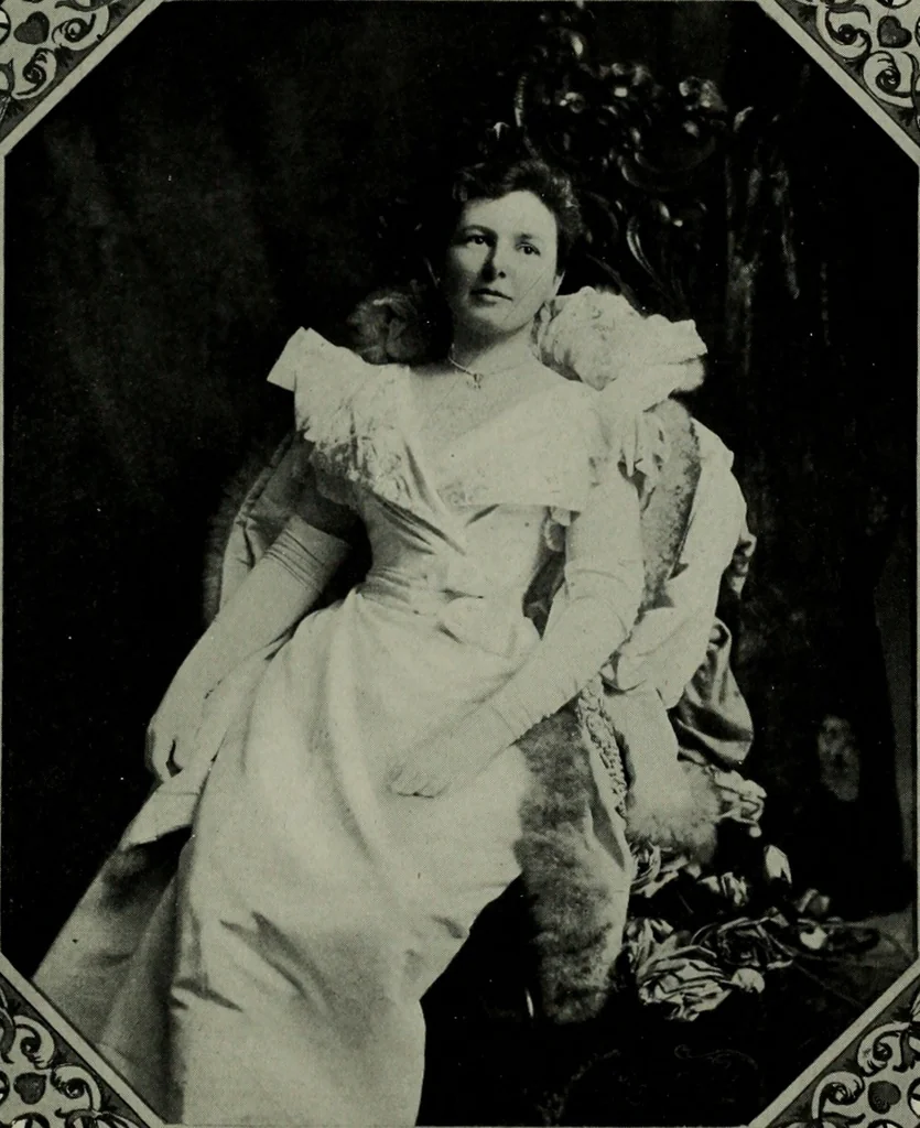 An illustration from Americans of gentle birth and their ancestors : a genealogical encyclopedia ... embracing many authenticated lineages and biographical sketches of the founders of the colonies and their descendants found in all parts of the United States, 1903, leaf 98