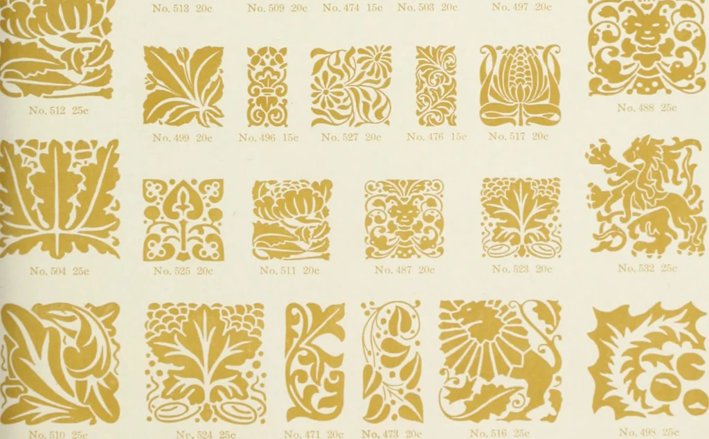 An illustration from American specimen book of type styles : complete catalogue of printing machinery and printing supplies, 1912, 1912, leaf 1000