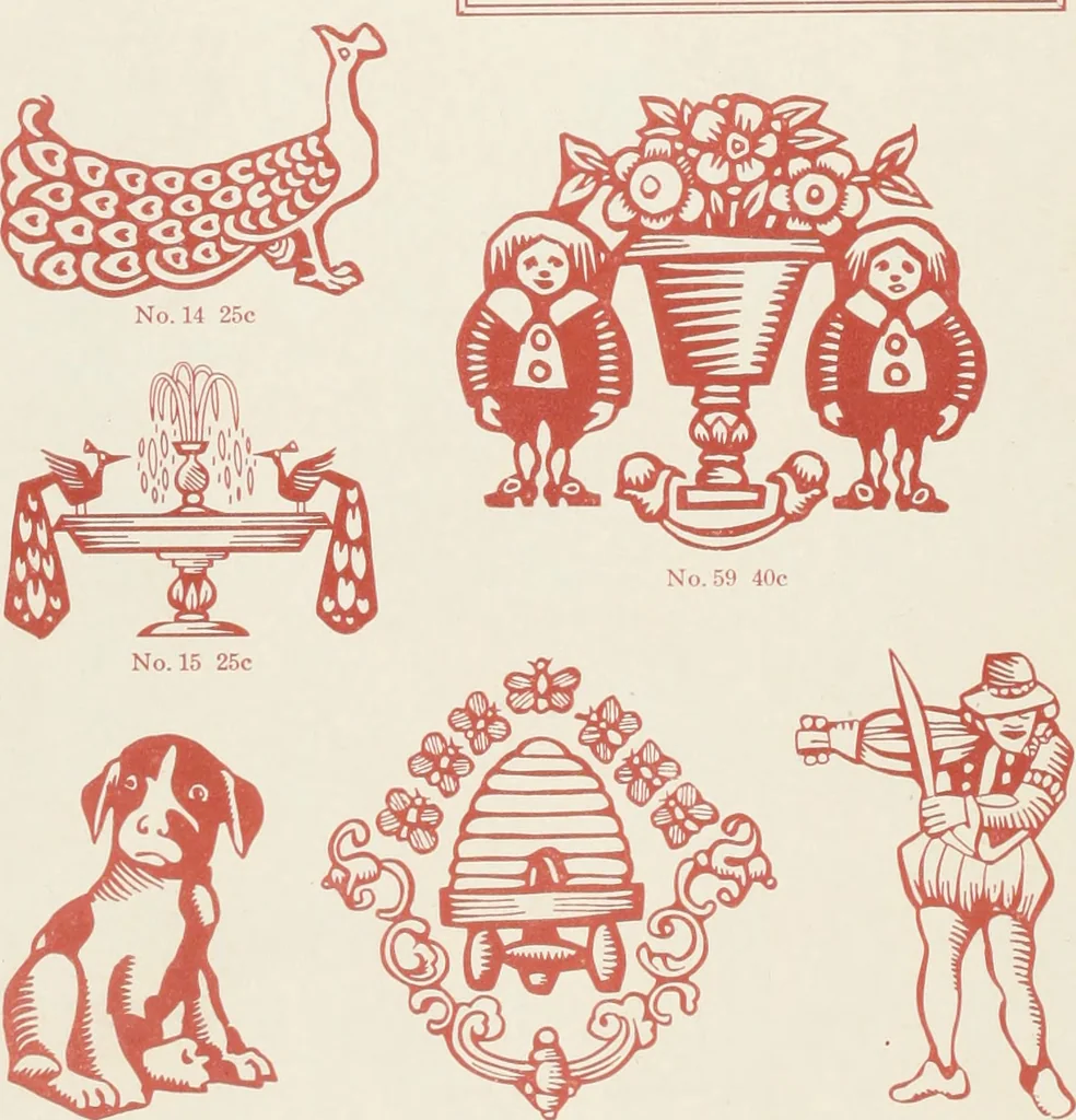 An illustration from American specimen book of type styles : complete catalogue of printing machinery and printing supplies, 1912, 1912, leaf 1005