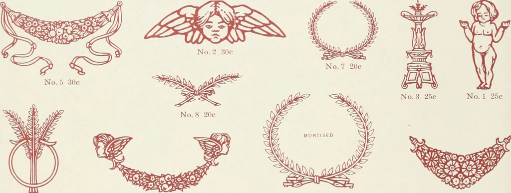 An illustration from American specimen book of type styles : complete catalogue of printing machinery and printing supplies, 1912, 1912, leaf 1019