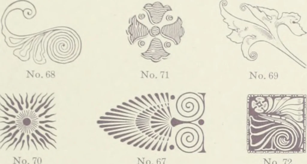 An illustration from American specimen book of type styles : complete catalogue of printing machinery and printing supplies, 1912, 1912, leaf 1020