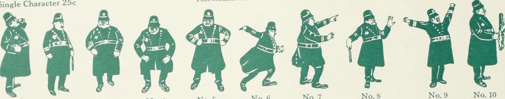 An illustration from American specimen book of type styles : complete catalogue of printing machinery and printing supplies, 1912, 1912, leaf 1033