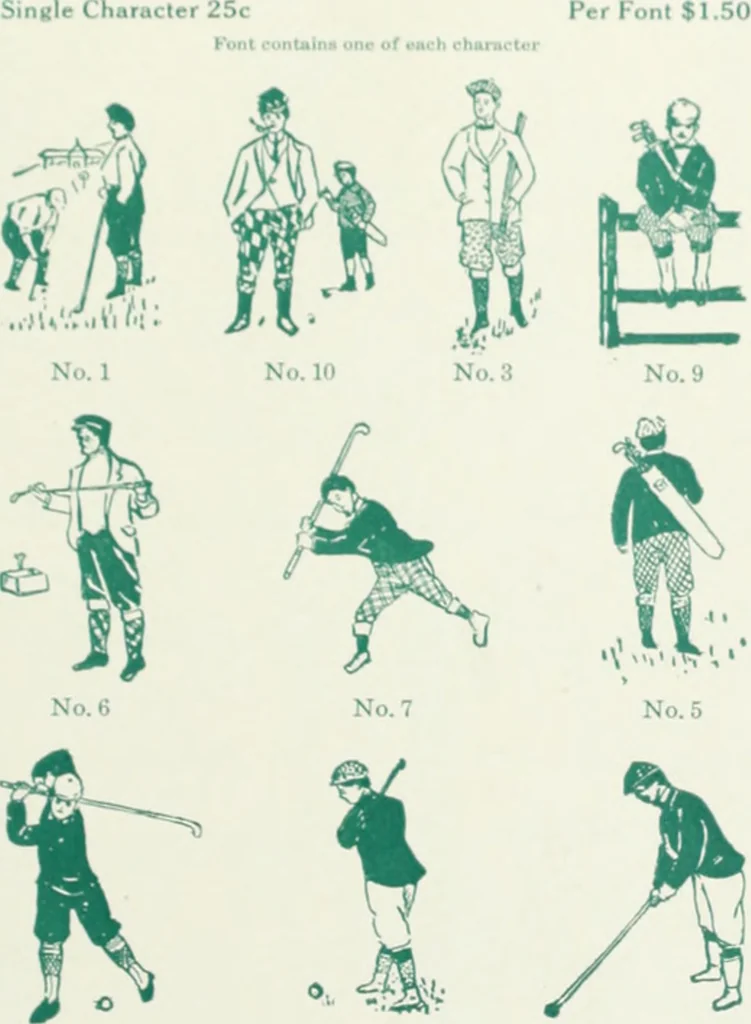 An illustration from American specimen book of type styles : complete catalogue of printing machinery and printing supplies, 1912, 1912, leaf 1034