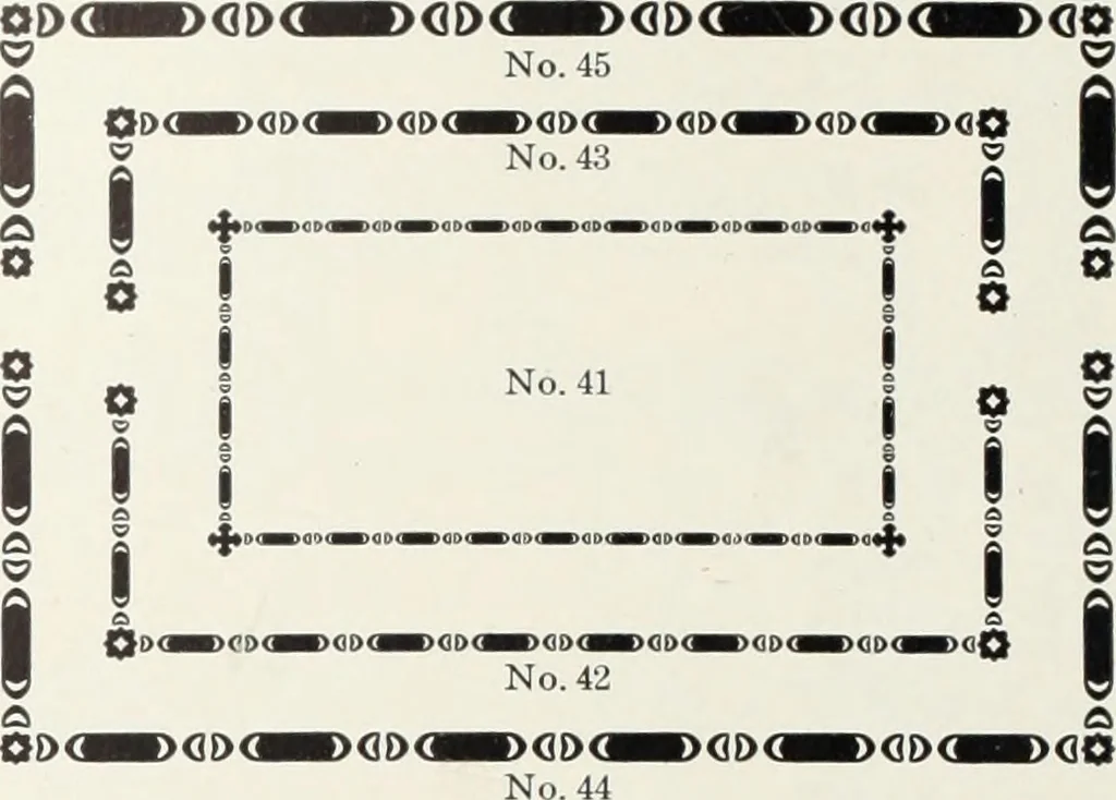 An illustration from American specimen book of type styles : complete catalogue of printing machinery and printing supplies, 1912, 1912, leaf 1041
