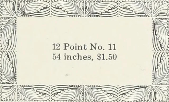 An illustration from American specimen book of type styles : complete catalogue of printing machinery and printing supplies, 1912, 1912, leaf 1043