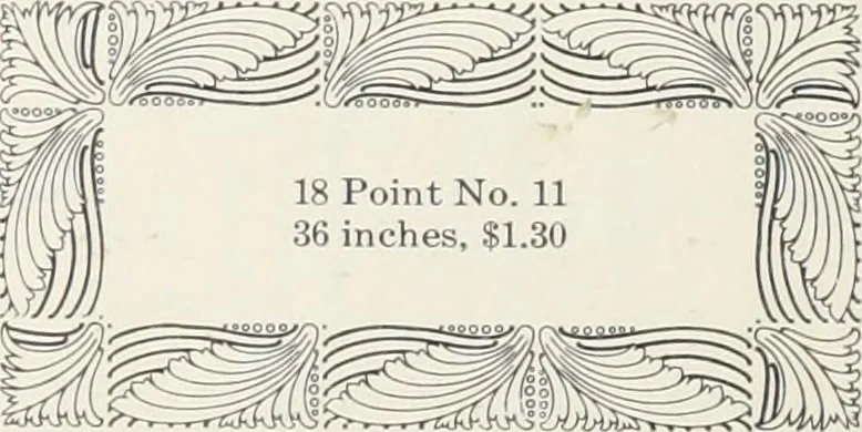 An illustration from American specimen book of type styles : complete catalogue of printing machinery and printing supplies, 1912, 1912, leaf 1043