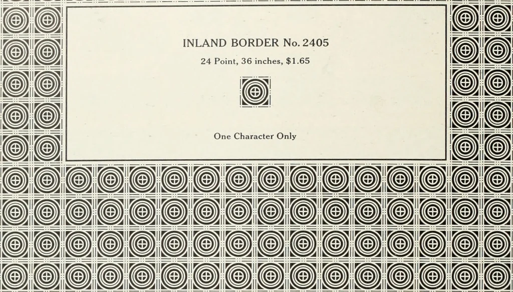 An illustration from American specimen book of type styles : complete catalogue of printing machinery and printing supplies, 1912, 1912, leaf 1081