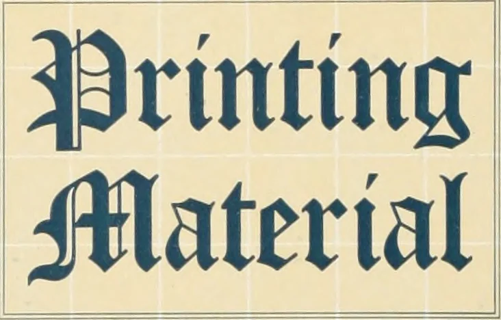 An illustration from American specimen book of type styles : complete catalogue of printing machinery and printing supplies, 1912, 1912, leaf 1111