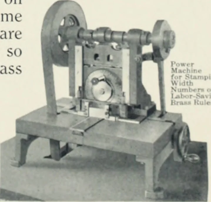 An illustration from American specimen book of type styles : complete catalogue of printing machinery and printing supplies, 1912, 1912, leaf 1118