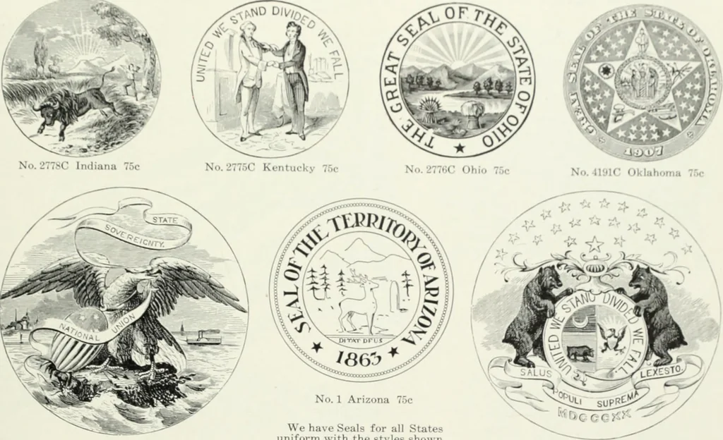 An illustration from American specimen book of type styles : complete catalogue of printing machinery and printing supplies, 1912, 1912, leaf 1158
