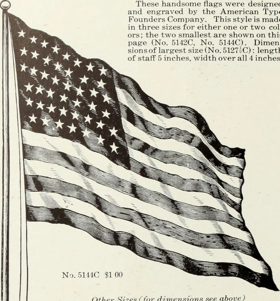 An illustration from American specimen book of type styles : complete catalogue of printing machinery and printing supplies, 1912, 1912, leaf 1159