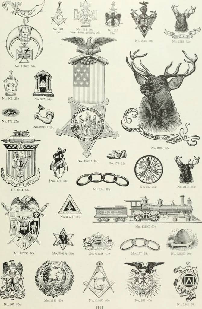 An illustration from American specimen book of type styles : complete catalogue of printing machinery and printing supplies, 1912, 1912, leaf 1162