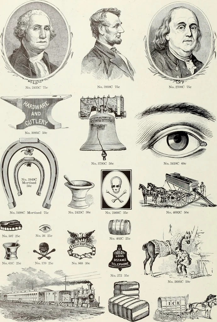An illustration from American specimen book of type styles : complete catalogue of printing machinery and printing supplies, 1912, 1912, leaf 1163