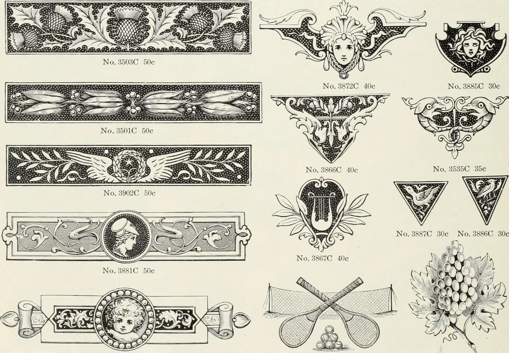 An illustration from American specimen book of type styles : complete catalogue of printing machinery and printing supplies, 1912, 1912, leaf 1165
