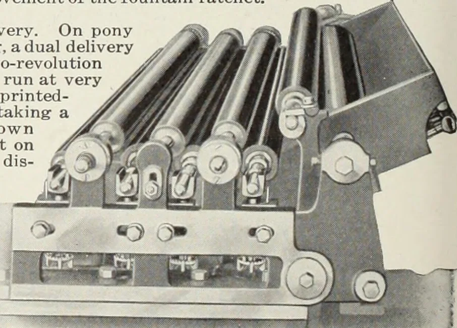 An illustration from American specimen book of type styles : complete catalogue of printing machinery and printing supplies, 1912, 1912, leaf 1177