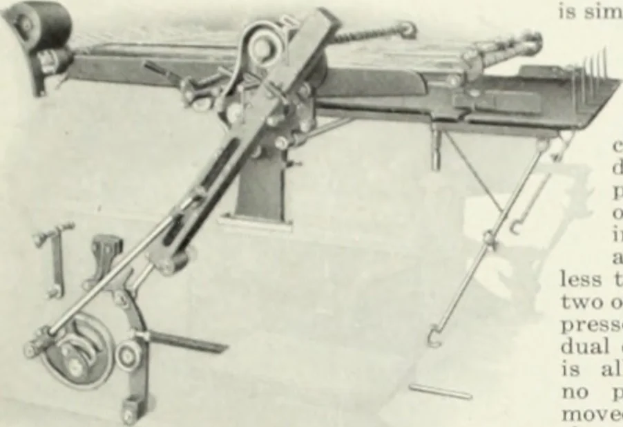 An illustration from American specimen book of type styles : complete catalogue of printing machinery and printing supplies, 1912, 1912, leaf 1178