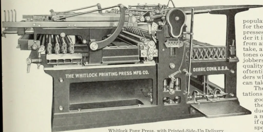 An illustration from American specimen book of type styles : complete catalogue of printing machinery and printing supplies, 1912, 1912, leaf 1178