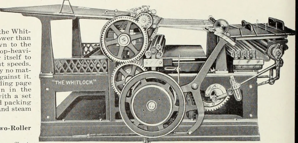 An illustration from American specimen book of type styles : complete catalogue of printing machinery and printing supplies, 1912, 1912, leaf 1179