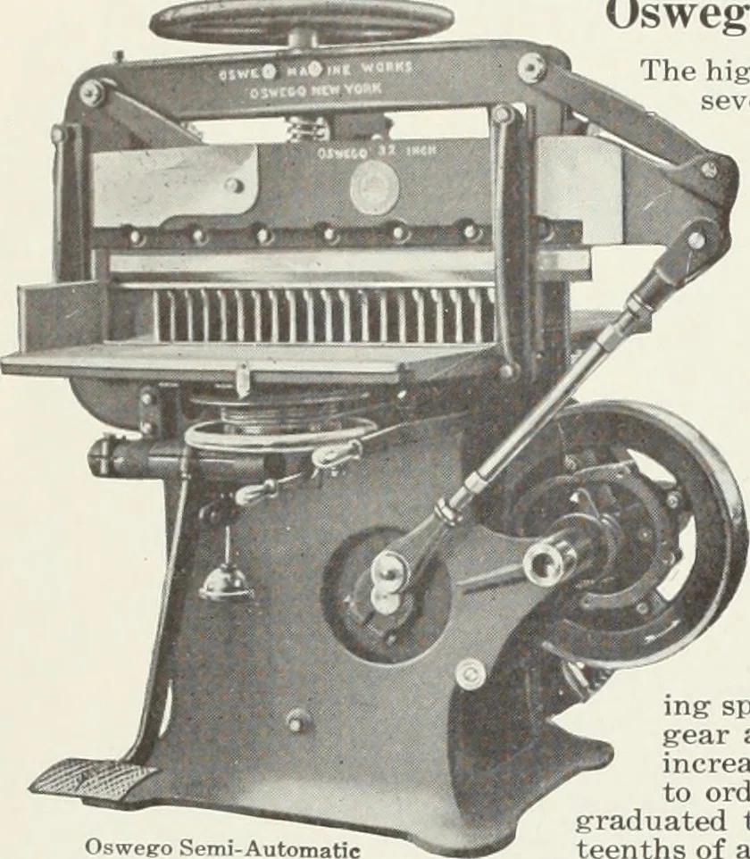 An illustration from American specimen book of type styles : complete catalogue of printing machinery and printing supplies, 1912, 1912, leaf 1189