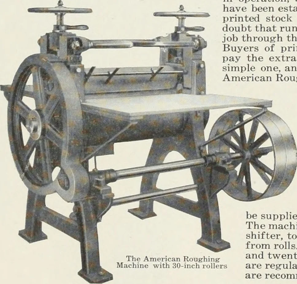 An illustration from American specimen book of type styles : complete catalogue of printing machinery and printing supplies, 1912, 1912, leaf 1193