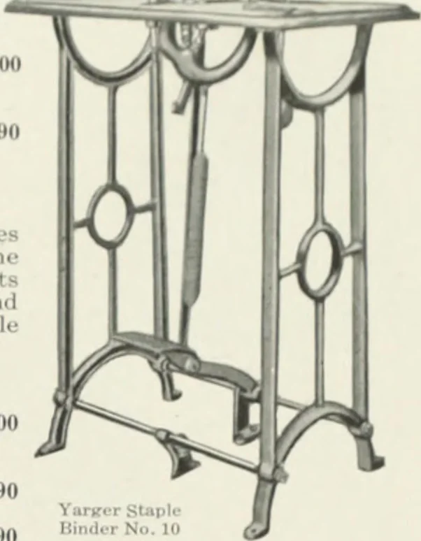 An illustration from American specimen book of type styles : complete catalogue of printing machinery and printing supplies, 1912, 1912, leaf 1198