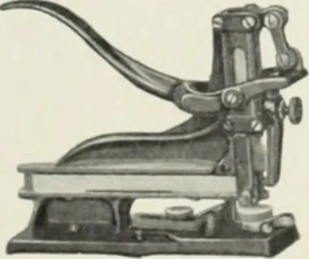 An illustration from American specimen book of type styles : complete catalogue of printing machinery and printing supplies, 1912, 1912, leaf 1198