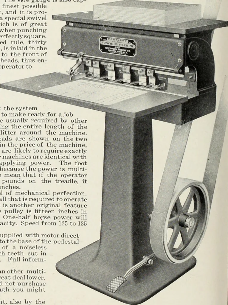 An illustration from American specimen book of type styles : complete catalogue of printing machinery and printing supplies, 1912, 1912, leaf 1199