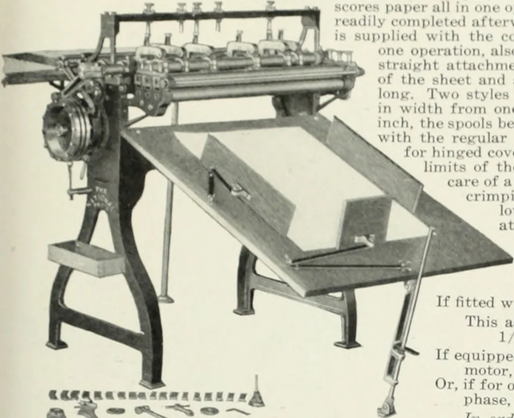 An illustration from American specimen book of type styles : complete catalogue of printing machinery and printing supplies, 1912, 1912, leaf 1206
