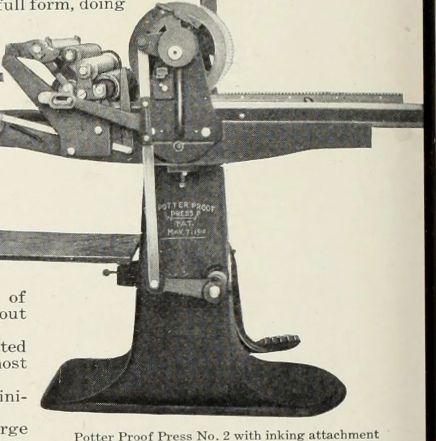 An illustration from American specimen book of type styles : complete catalogue of printing machinery and printing supplies, 1912, 1912, leaf 1207