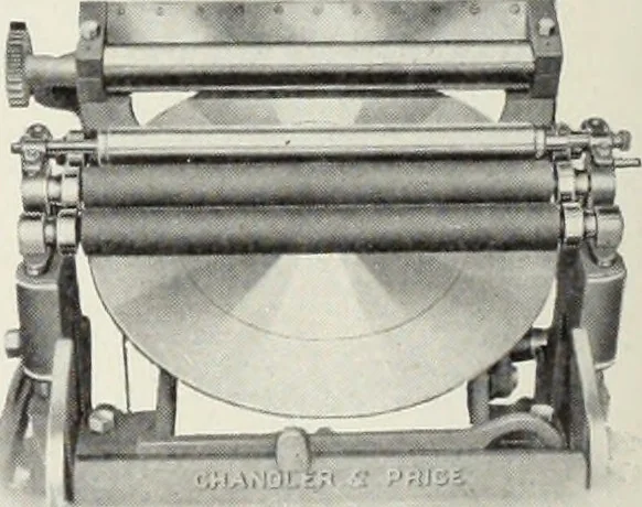 An illustration from American specimen book of type styles : complete catalogue of printing machinery and printing supplies, 1912, 1912, leaf 1209