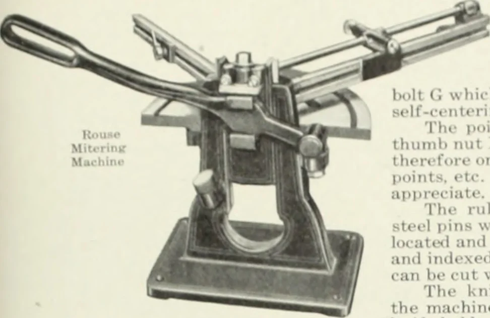 An illustration from American specimen book of type styles : complete catalogue of printing machinery and printing supplies, 1912, 1912, leaf 1214