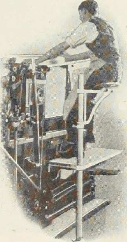 An illustration from American specimen book of type styles : complete catalogue of printing machinery and printing supplies, 1912, 1912, leaf 1215