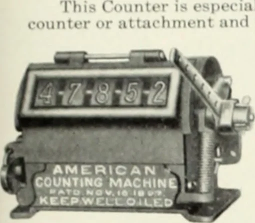 An illustration from American specimen book of type styles : complete catalogue of printing machinery and printing supplies, 1912, 1912, leaf 1216