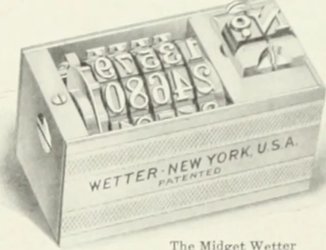 An illustration from American specimen book of type styles : complete catalogue of printing machinery and printing supplies, 1912, 1912, leaf 1218