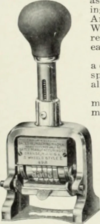 An illustration from American specimen book of type styles : complete catalogue of printing machinery and printing supplies, 1912, 1912, leaf 1220