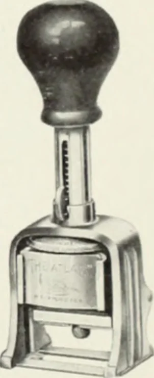 An illustration from American specimen book of type styles : complete catalogue of printing machinery and printing supplies, 1912, 1912, leaf 1220