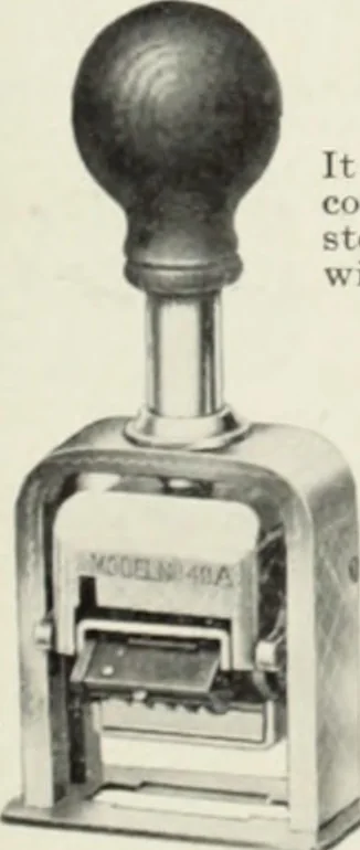 An illustration from American specimen book of type styles : complete catalogue of printing machinery and printing supplies, 1912, 1912, leaf 1220